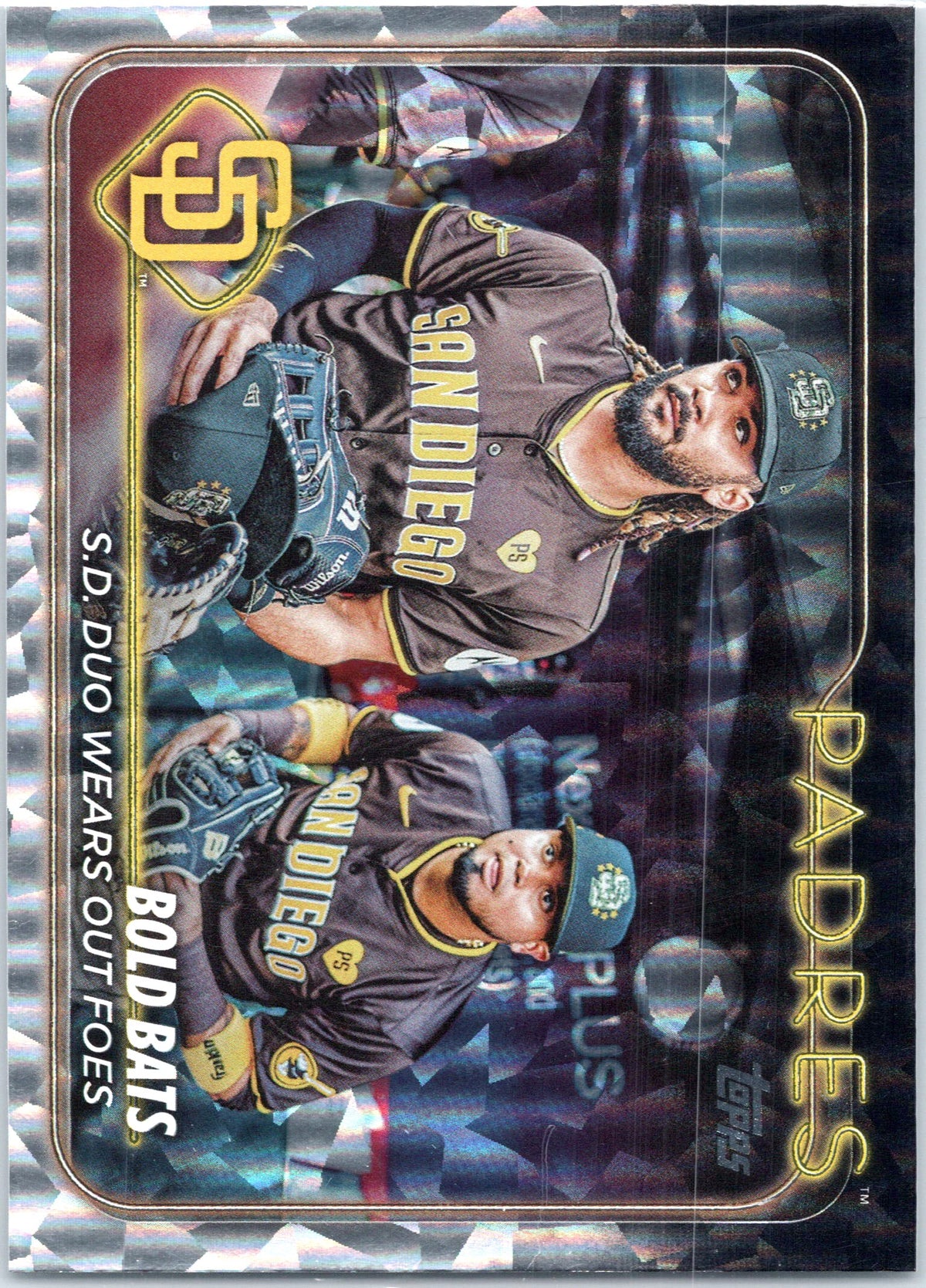 2024 Topps Update #US88 Bold Bats: S.D. Duo Wears Out Foes