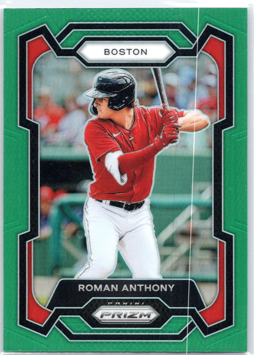2024 Panini Prizm #49 Roman Anthony Green Prizms
