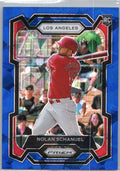 2024 Panini Prizm #262 Nolan Schanuel Blue Ice Prizms
