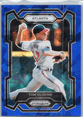 2024 Panini Prizm #60 Tom Glavine Blue Ice Prizms