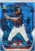 2023 Bowman Chrome Sapphire Edition #BCP-202 Yasser Mercedes Prospects