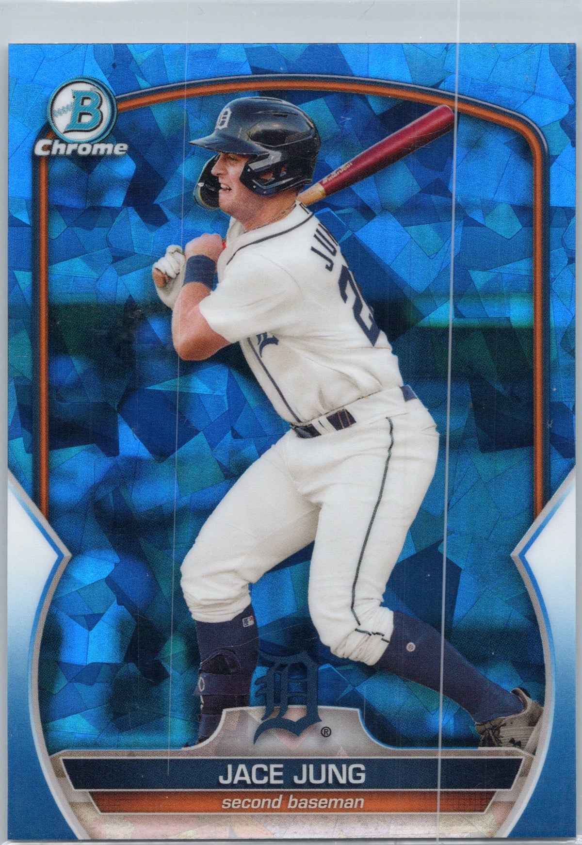 2023 Bowman Chrome Sapphire Edition #BCP-215 Jace Jung Prospects