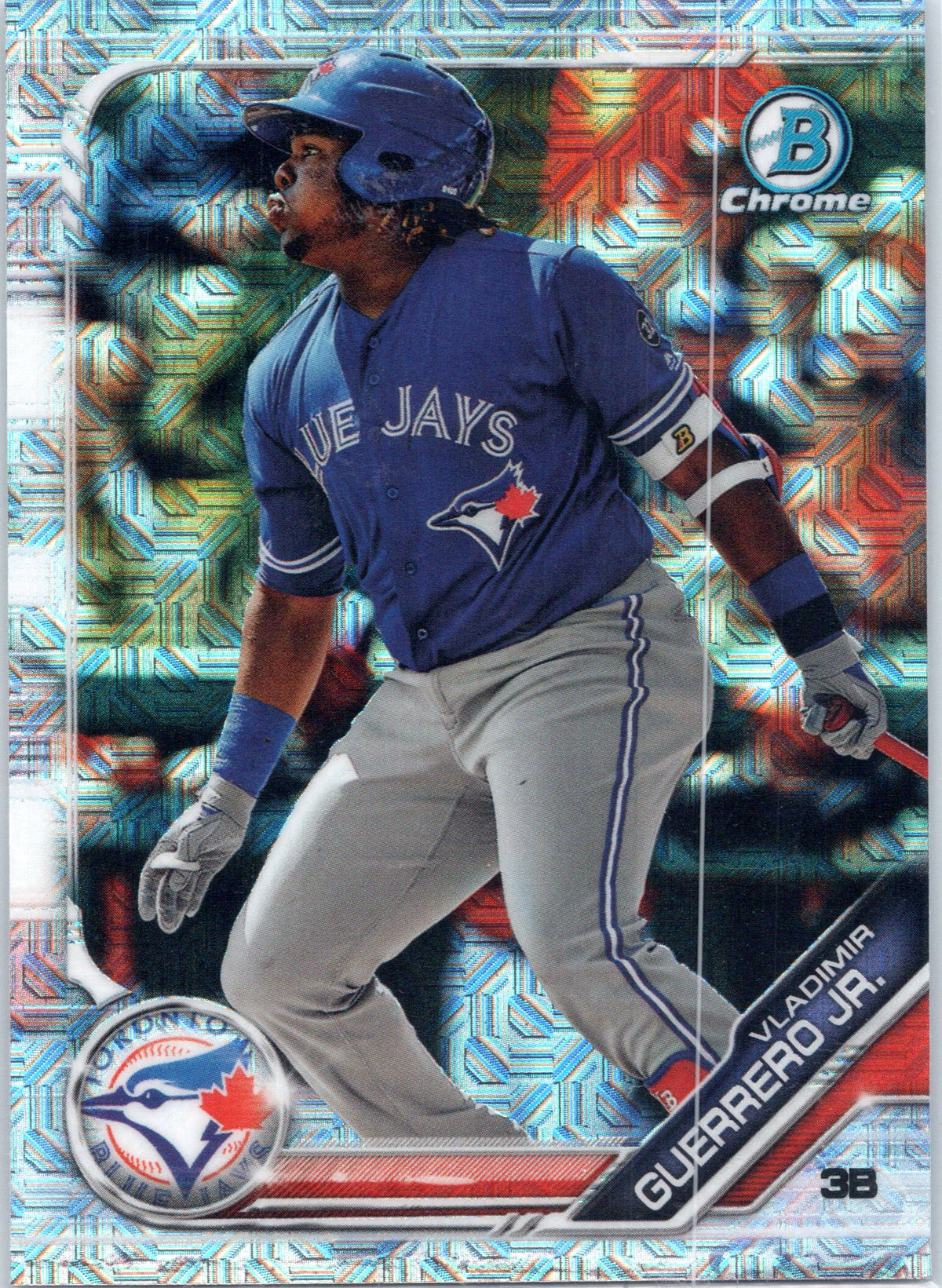 2019 Bowman #BCP-1a Vladimir Guerrero Jr. Chrome Prospects Mojo Refractors