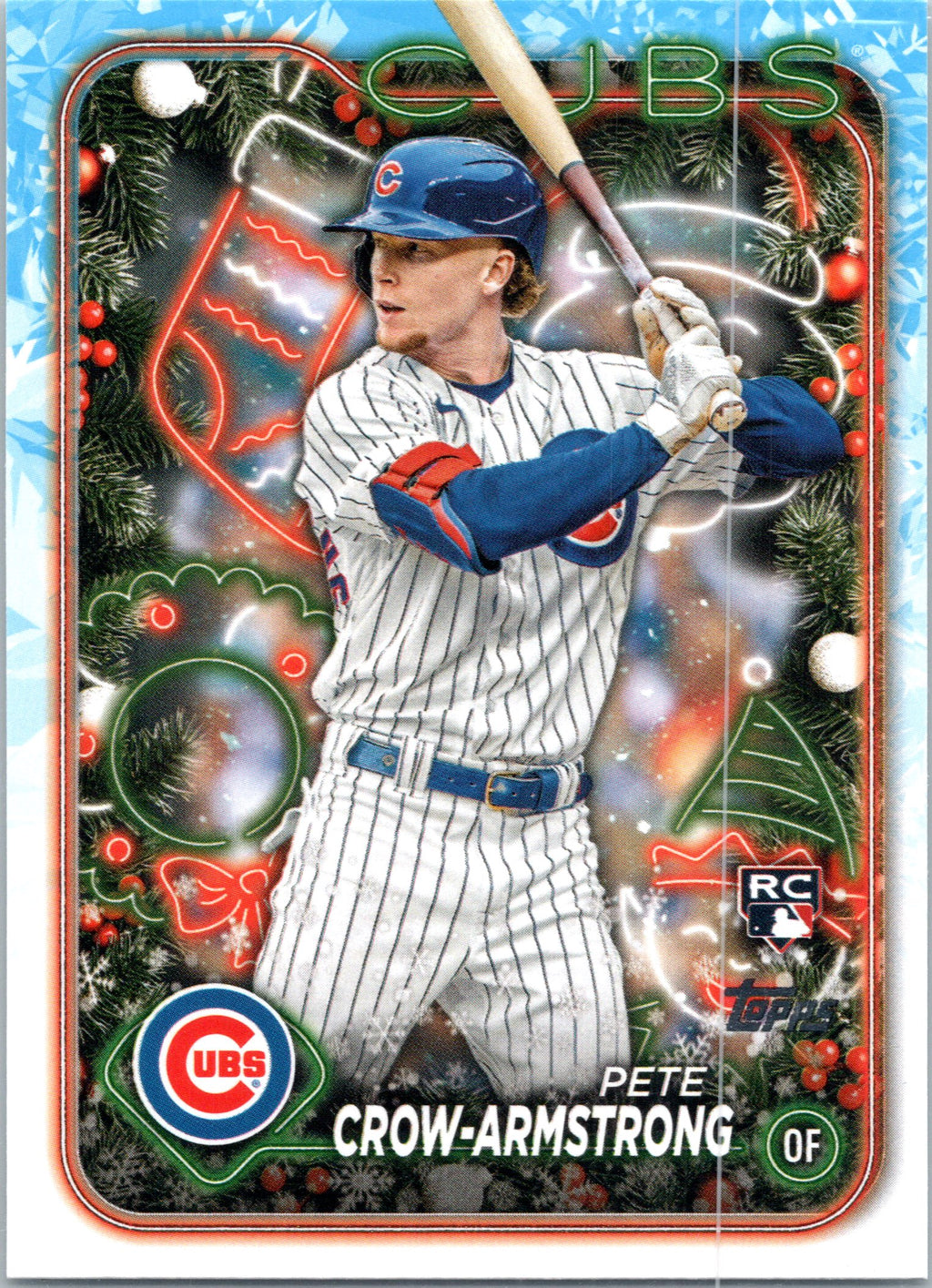 2024 Topps Holiday #H136 Pete Crow-Armstrong
