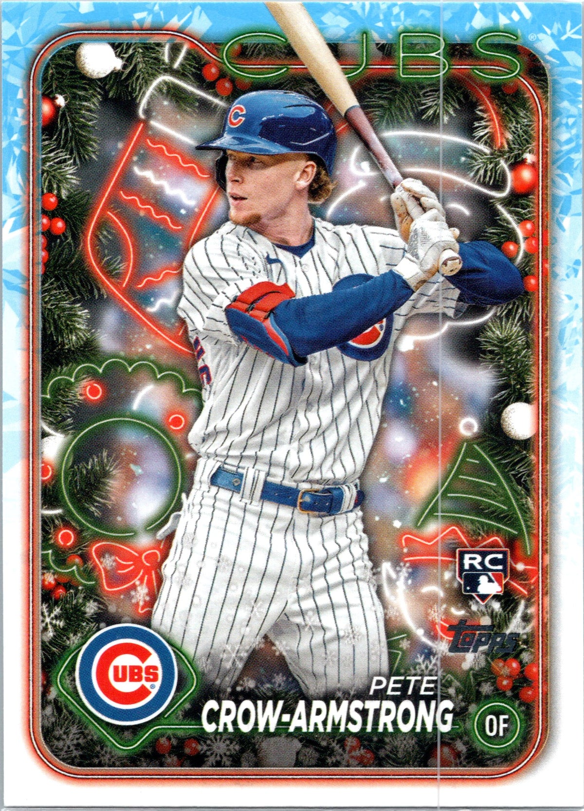 2024 Topps Holiday #H136 Pete Crow-Armstrong