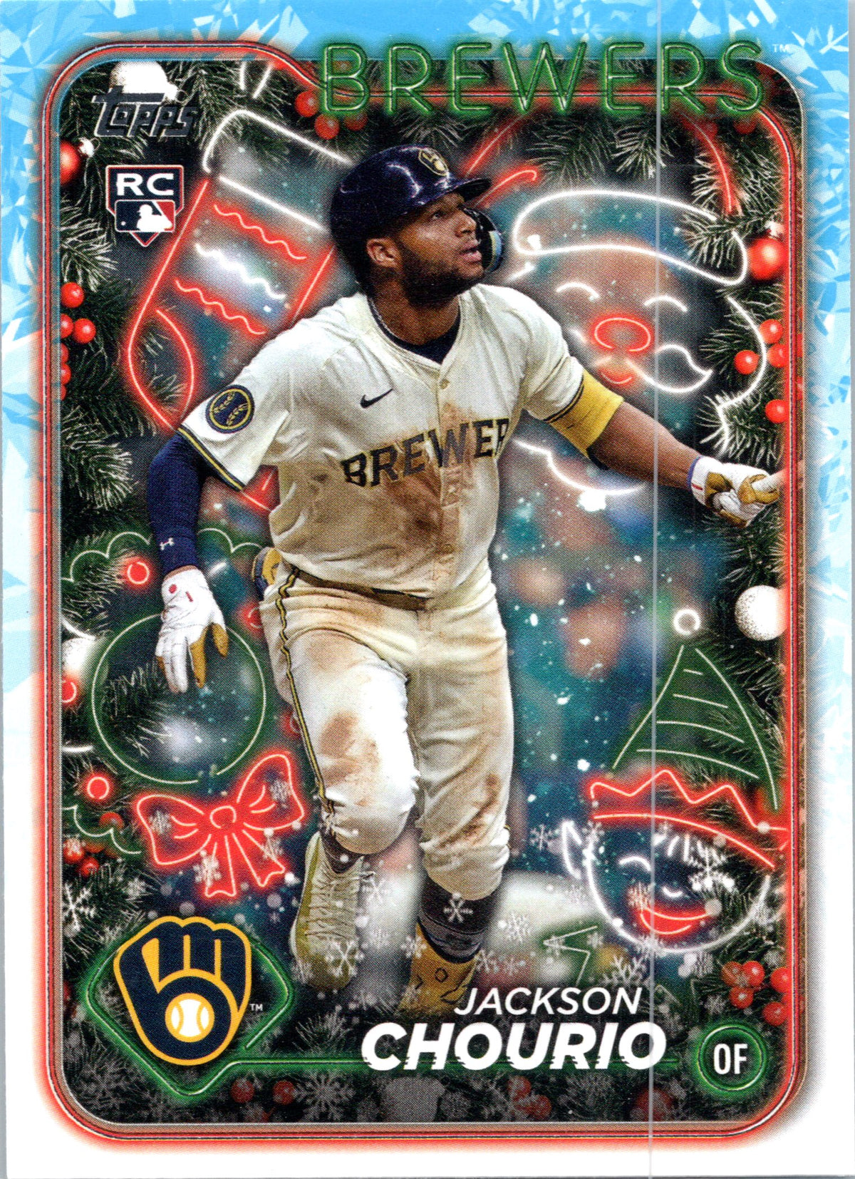 2024 Topps Holiday #H119 Jackson Chourio