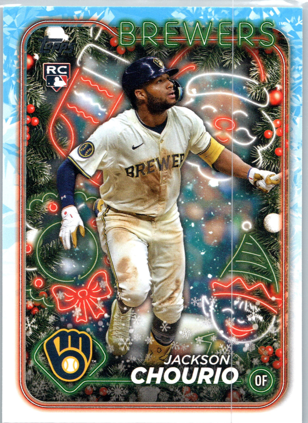 2024 Topps Holiday #H119 Jackson Chourio