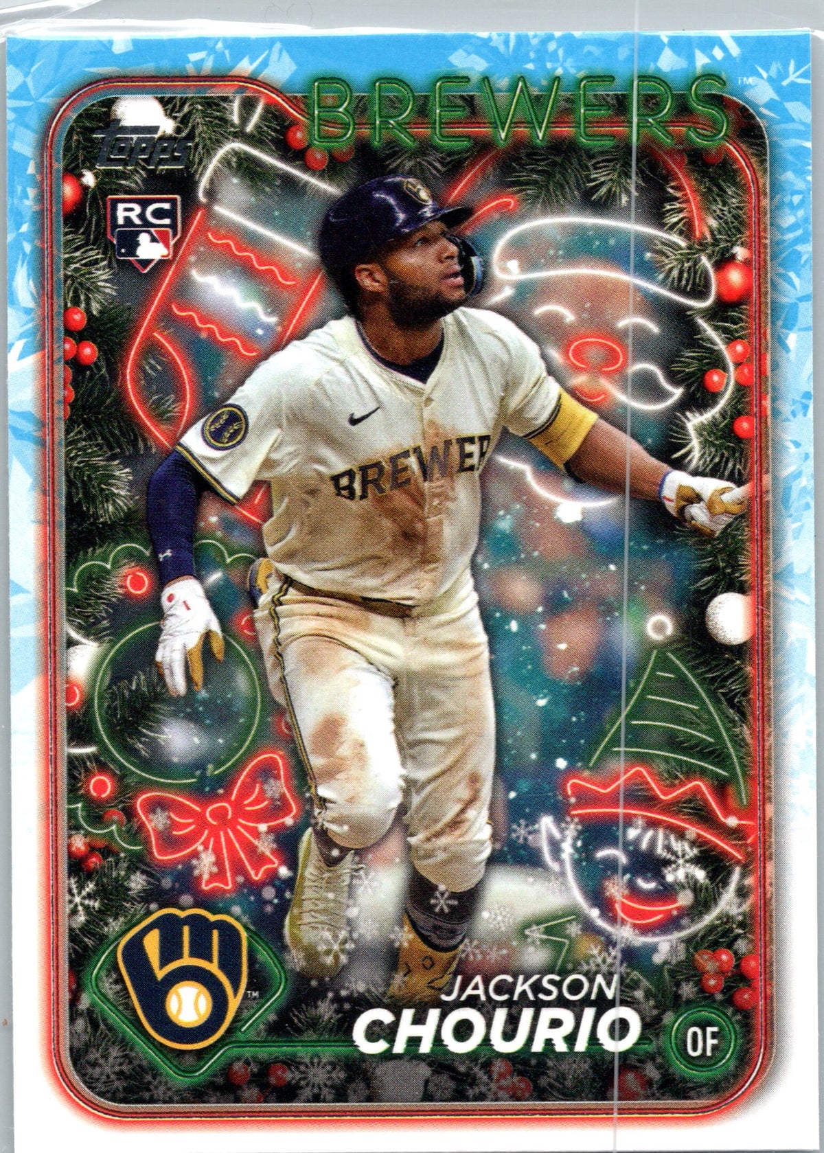 2024 Topps Holiday #H119 Jackson Chourio
