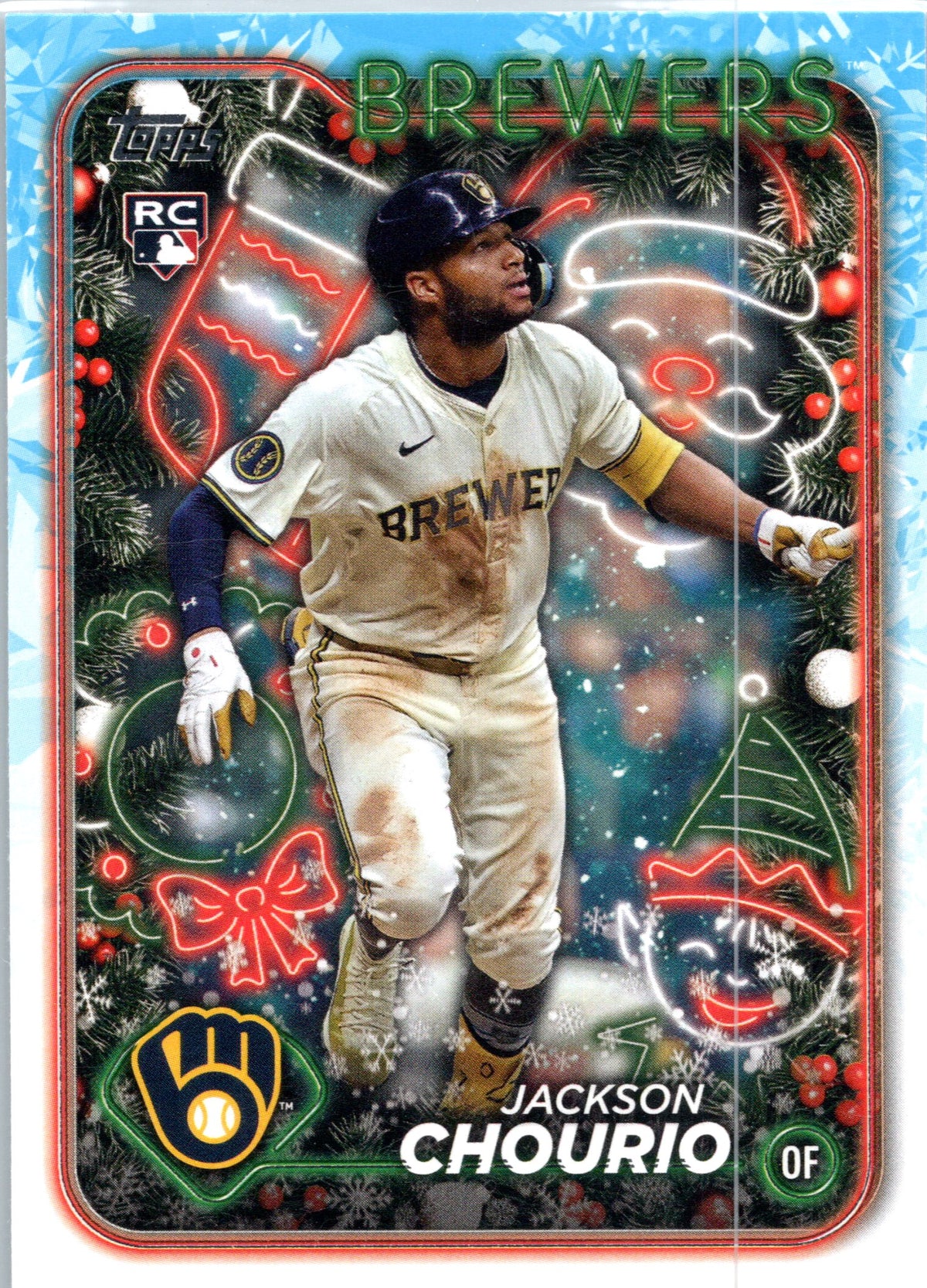 2024 Topps Holiday #H119b Jackson Chourio