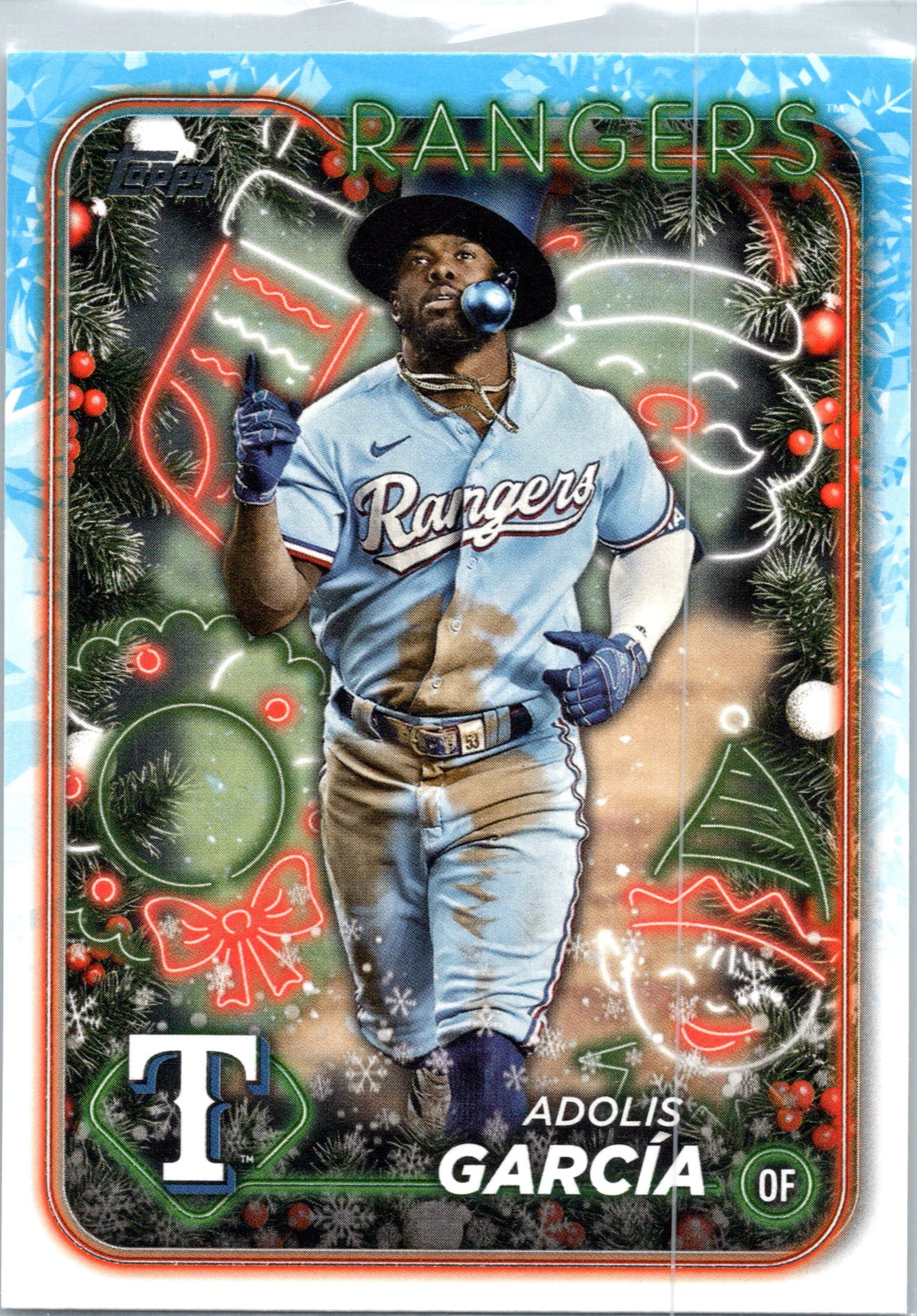 2024 Topps Holiday #H46b Adolis García