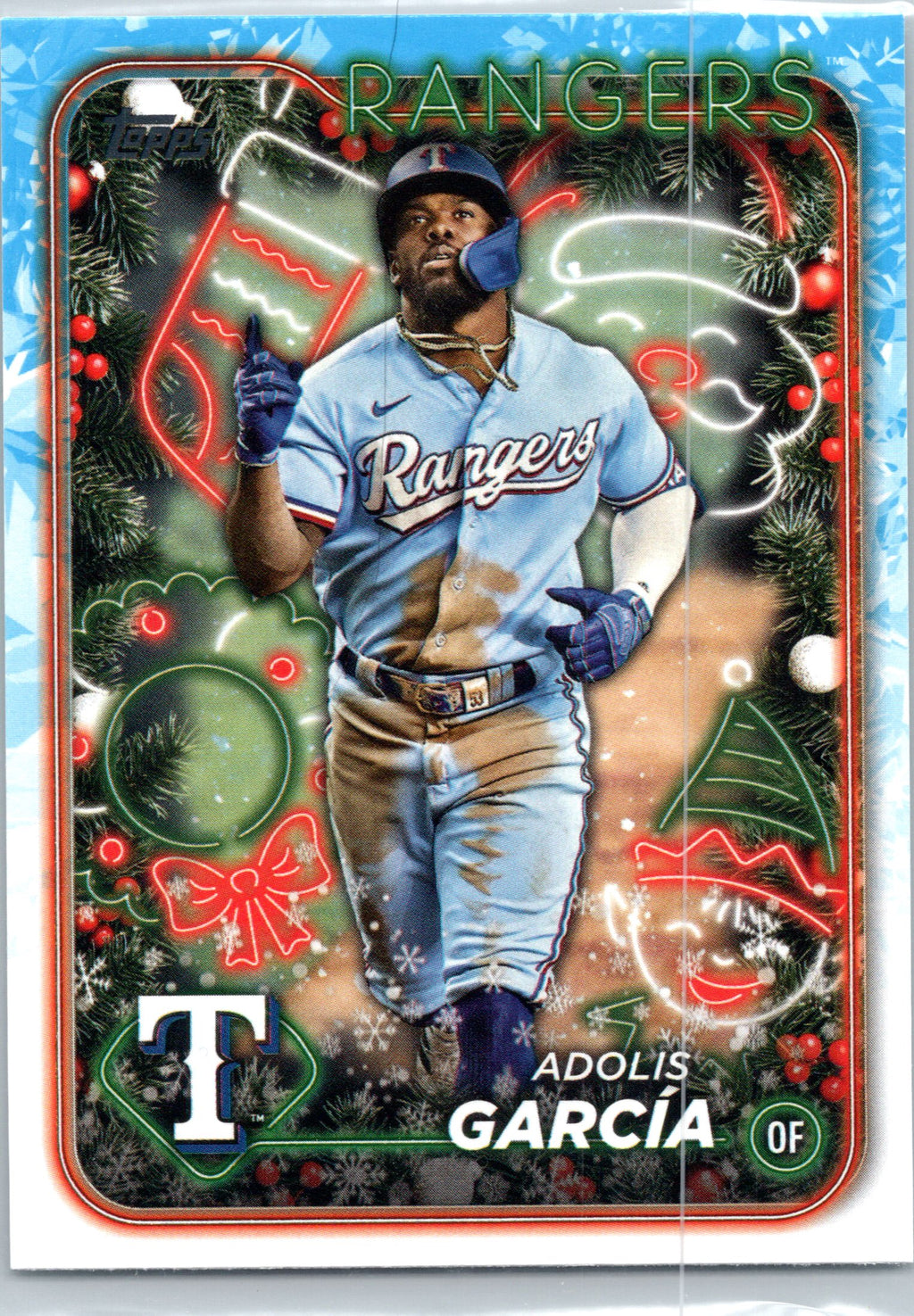 2024 Topps Holiday #H46 Adolis García