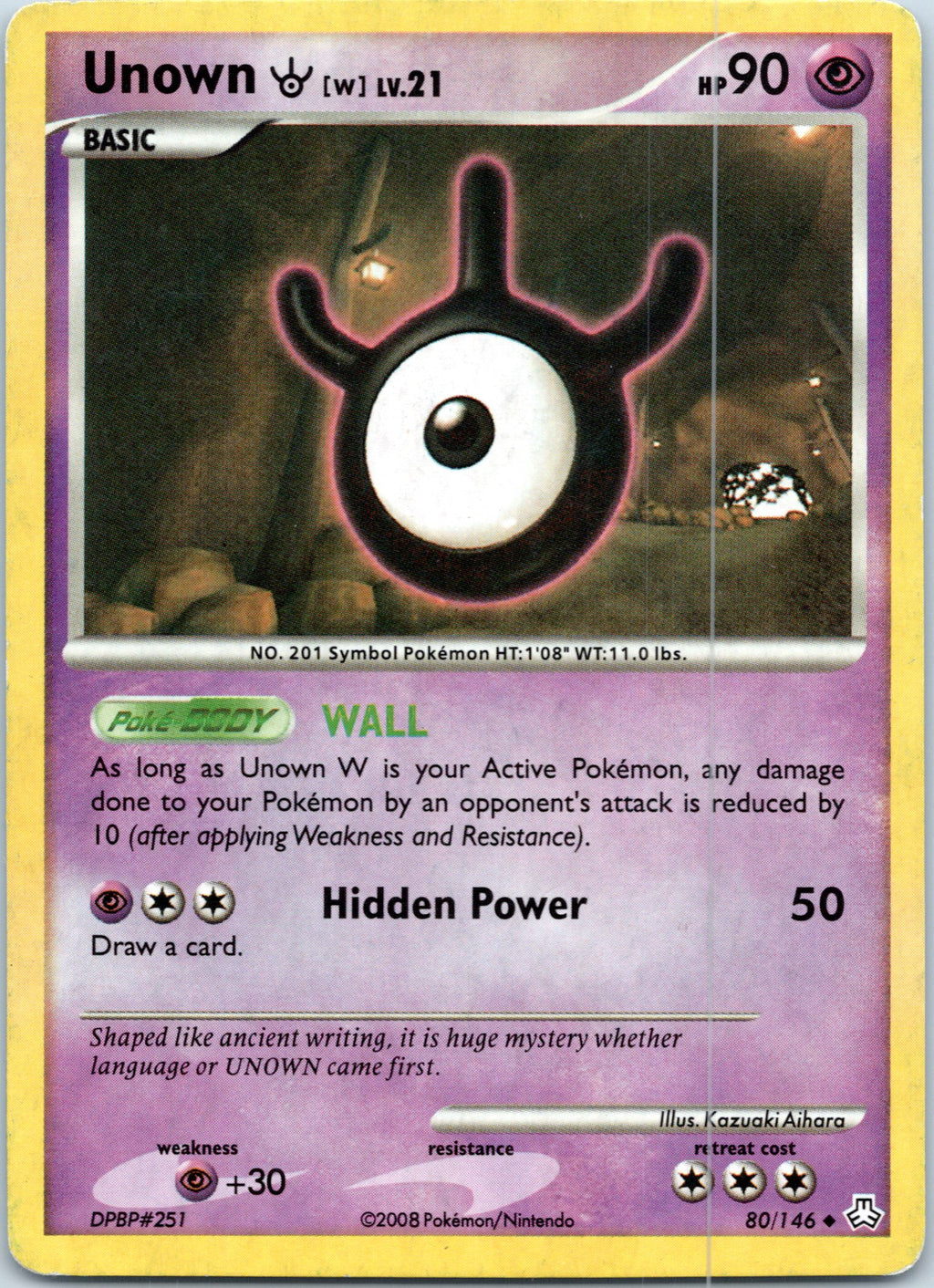 Legends Awakened #80/146 Unown (W)