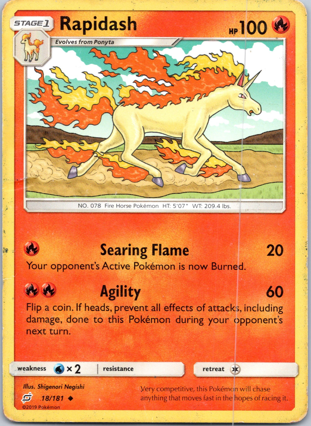 SM - Team Up #18/181 Rapidash