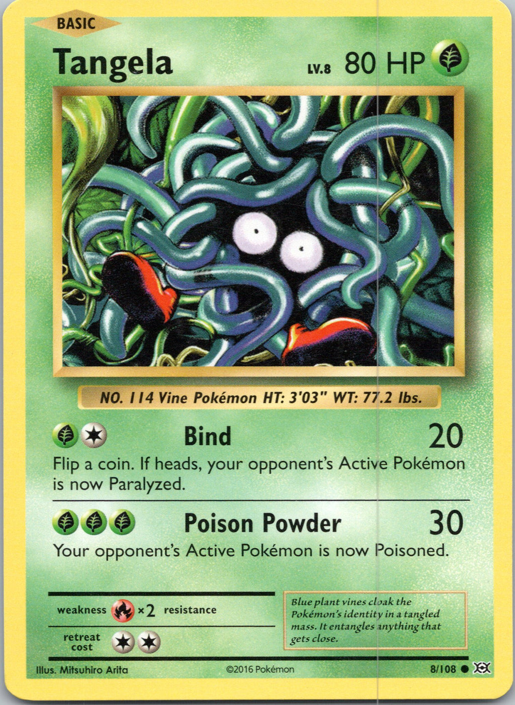 XY - Evolutions #8/108 Tangela