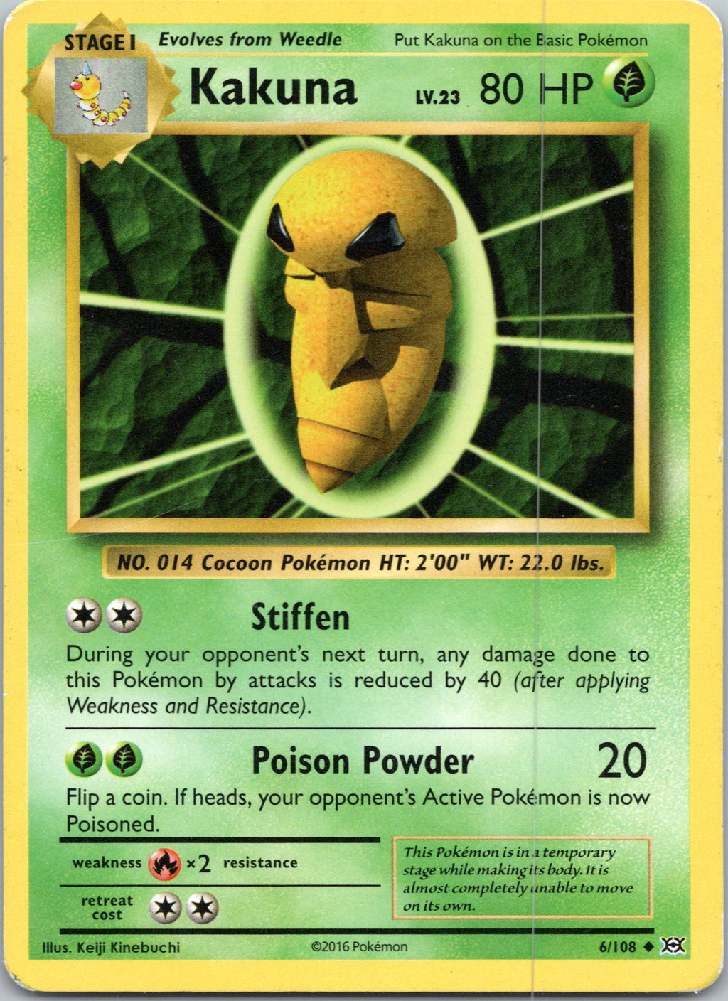 XY - Evolutions #6/108 Kakuna