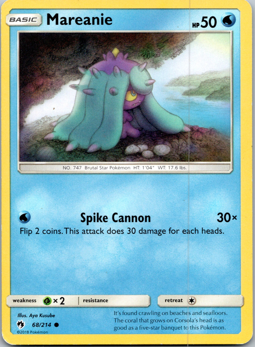 SM - Lost Thunder #68/214 Mareanie (68)