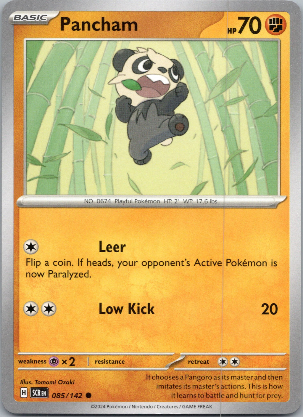 SV07: Stellar Crown #085/142 Pancham