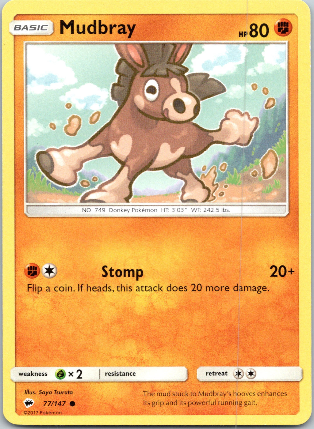SM - Burning Shadows #77/147 Mudbray