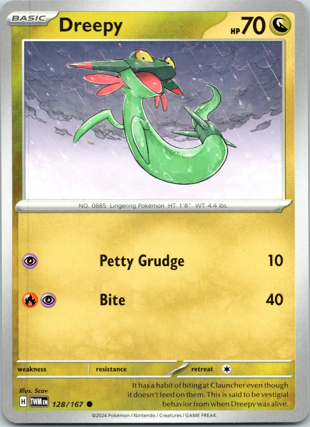 SV06: Twilight Masquerade #128/167 Dreepy