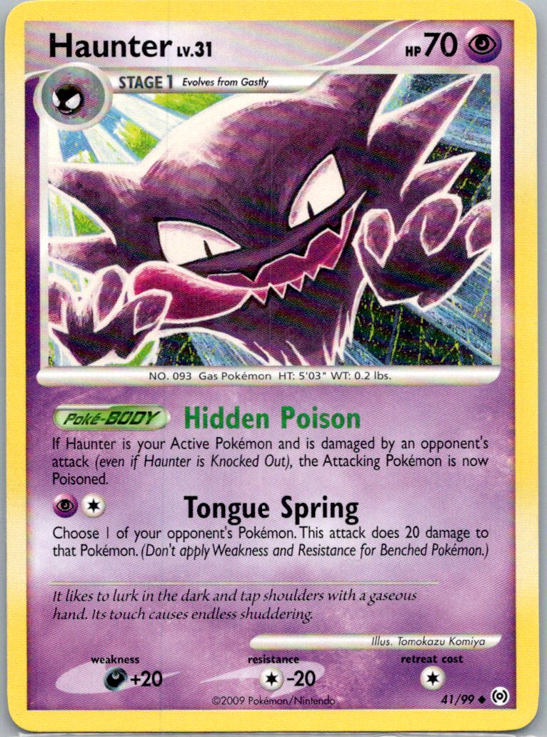 Arceus #41/99 Haunter (41)