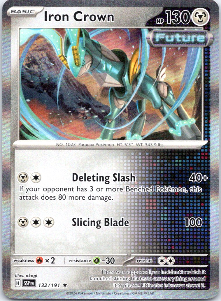 SV08: Surging Sparks #132/191 Iron Crown