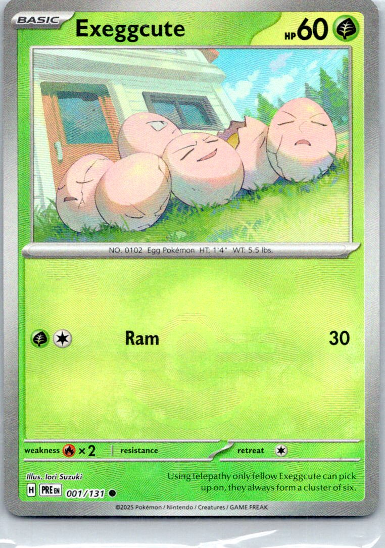 SV: Prismatic Evolutions #001/131 Exeggcute