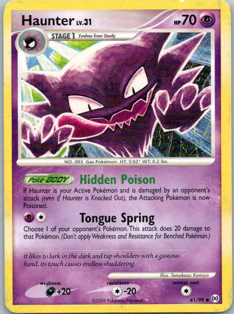 Arceus #41/99 Haunter (41)