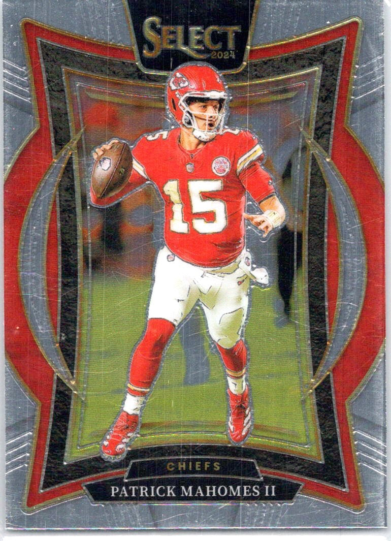 2024 Panini Select #33 Patrick Mahomes II Silver Prizm