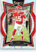 2024 Panini Select #33 Patrick Mahomes II Silver Prizm Die Cut