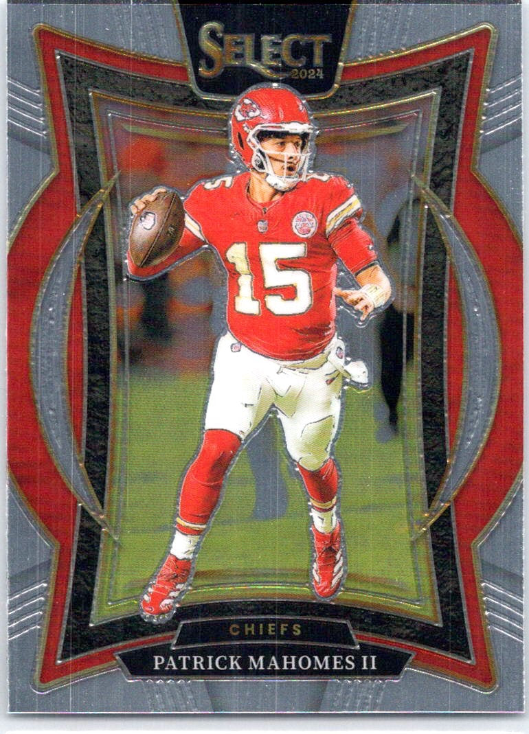 2024 Panini Select #33 Patrick Mahomes II Silver Prizm