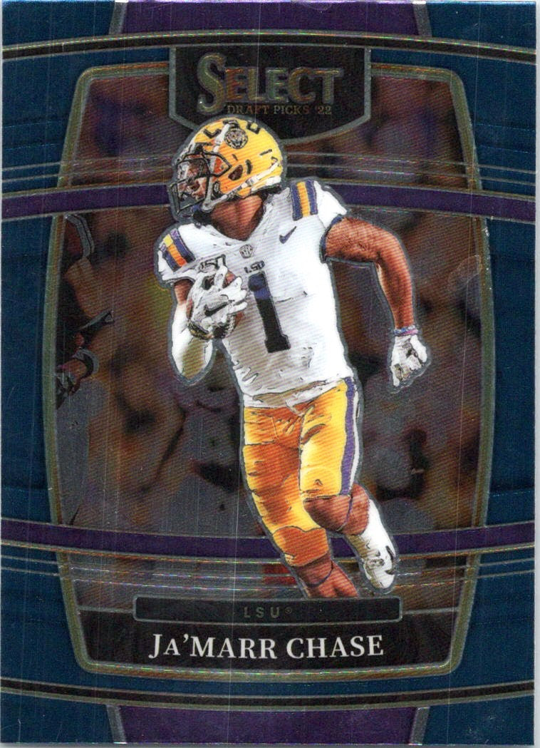 2022 Panini Select Draft Picks #82 Ja'Marr Chase