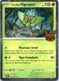 Trick or Trade BOOster Bundle 2024 #024/167 Teal Mask Ogerpon (Cosmos Holo)