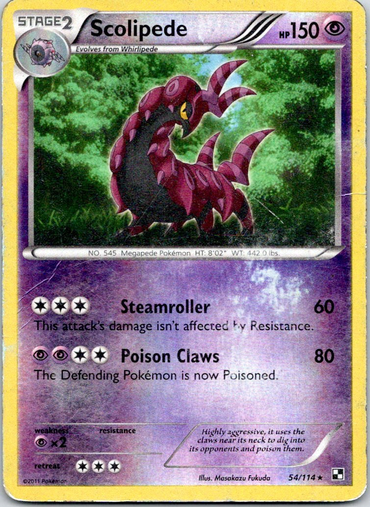 Blister Exclusives #54/114 Scolipede