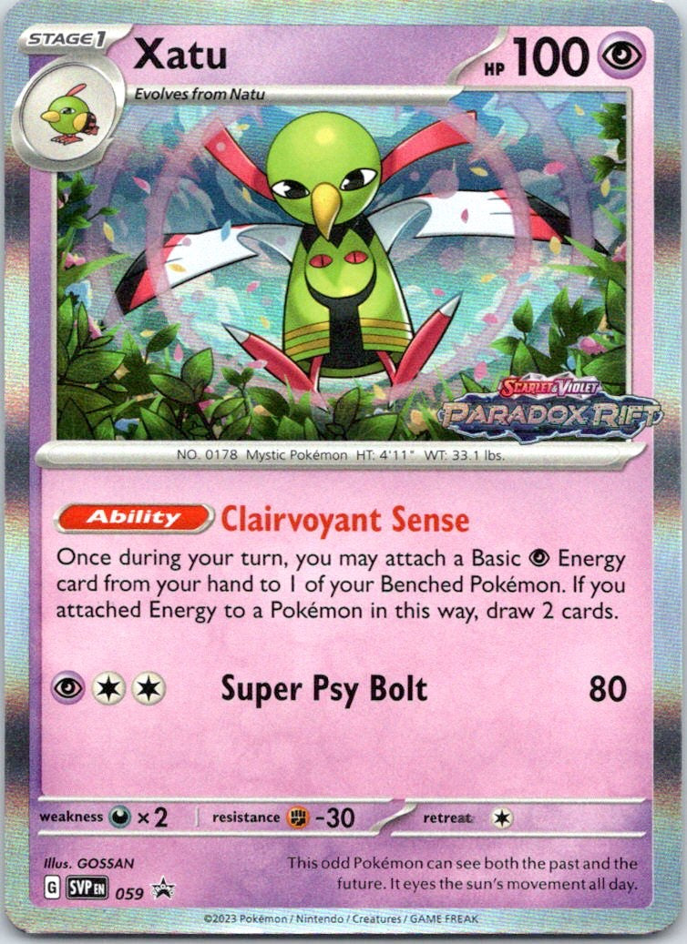 SV: Scarlet & Violet Promo Cards #059 Xatu