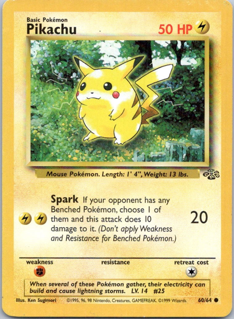 Jungle #60/64 Pikachu