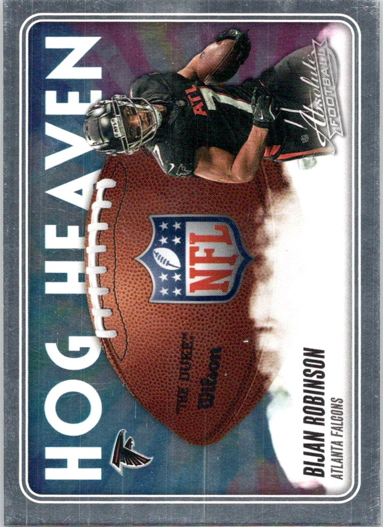 2025 Panini Absolute #HH-BRN Bijan Robinson Hog Heaven