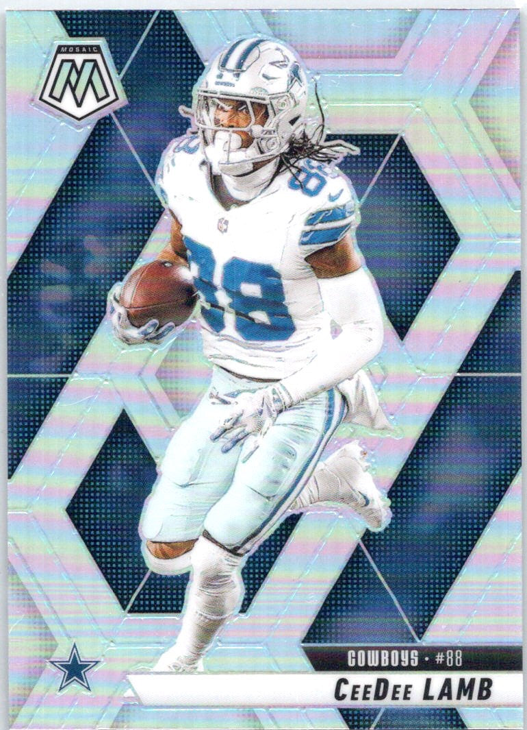 2025 Panini Mosaic #209 CeeDee Lamb Silver