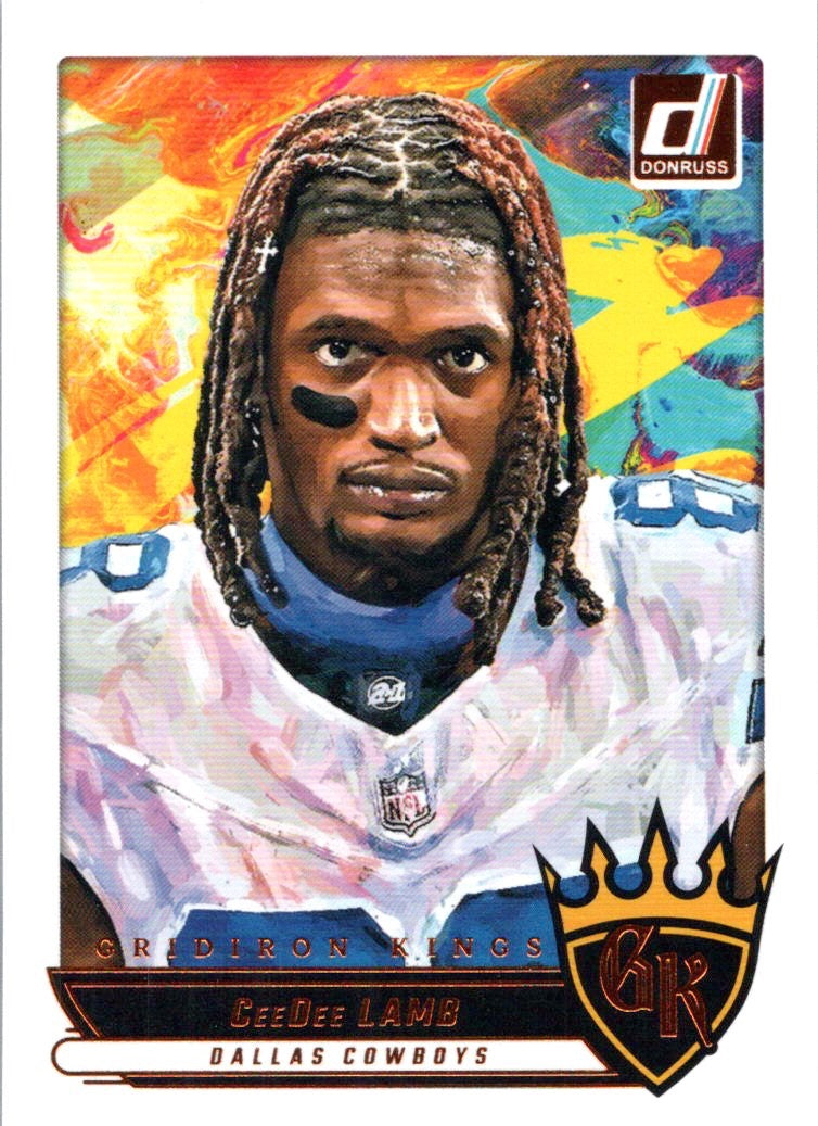 2025 Donruss #GK-CLB CeeDee Lamb Gridiron Kings