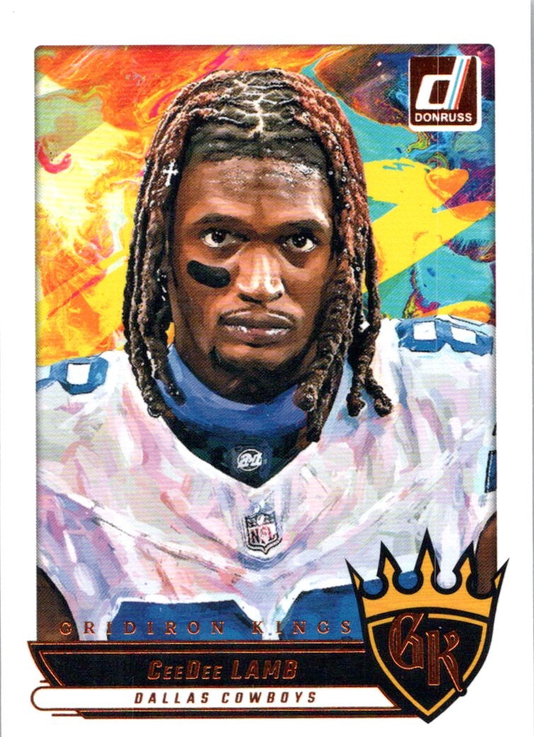 2025 Donruss #GK-CLB CeeDee Lamb Gridiron Kings