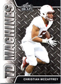 2017 Leaf Draft #TD-02 Christian McCaffrey TD Machines