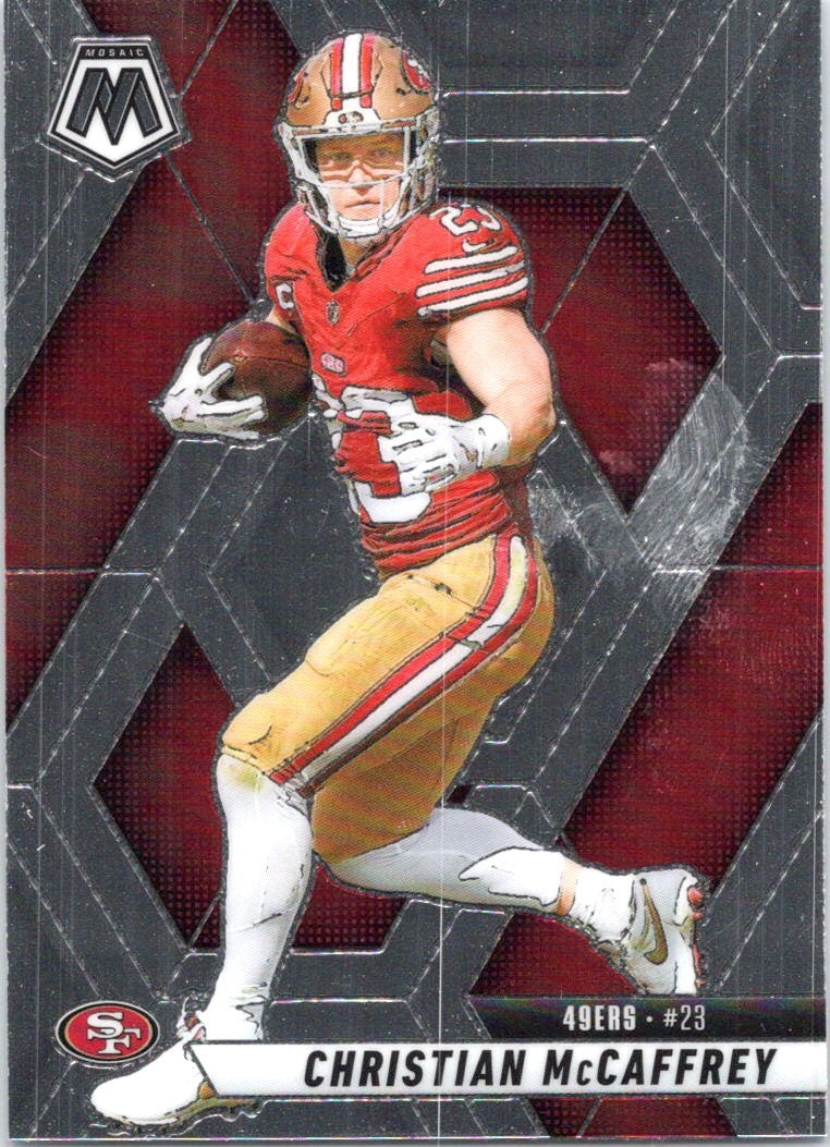 2025 Panini Mosaic #179 Christian McCaffrey